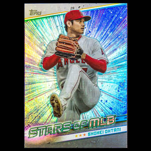 大谷翔平 2024 Topps Series 1 インサートカード レインボーフォイル No.SMLB-21 シリーズ1