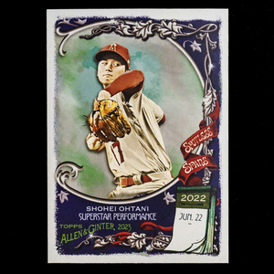 大谷翔平 2023 Topps Allen & Ginter インサートカード No.SS-40