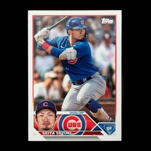 鈴木誠也 2023 Topps Series One ベースカード No.183