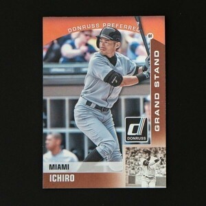 イチロー 2015 PANINI DONRUSS BASEBALL ベースカード No.19