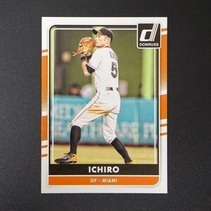 イチロー 2016 PANINI DONRUSS BASEBALL ベースカード No.149