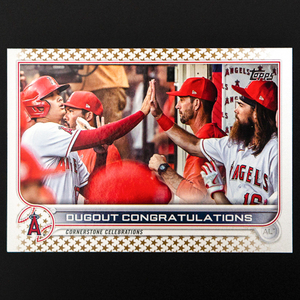 大谷翔平 2022 Topps Series Two ゴールドスターパラレル ブランドン・マーシュ No.416 Brandon Marsh