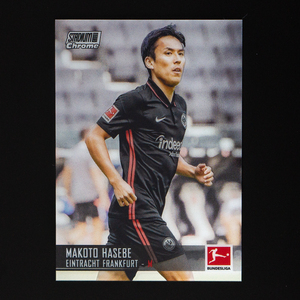 Makoto Hasebe 2022 Topps Chrome Base Card № 35