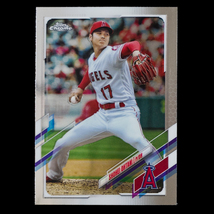 大谷翔平 2021 Topps Chrome ベースカード No.159_画像1