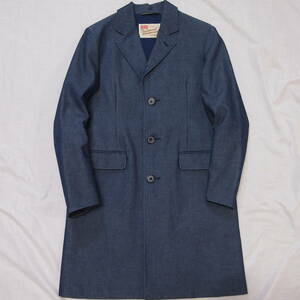  обычная цена 5.8 десять тысяч традиционный weather одежда BARGOED водоотталкивающий Cesta - весеннее пальто 36(S) темно-синий мужской весна лето склеивание Denim 