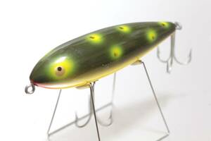 出品当日終了 オールド ヘドン 最初期 ザラ2 縦割れ Heddon ZaraⅡF レーベル ノーマン コーデル スミスウィック ホッパーストッパー 