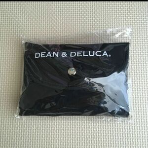 DEAN&DELUCA ディーンアンドデルーカ　エコバッグ　ショッピングバッグ　ブラック　黒