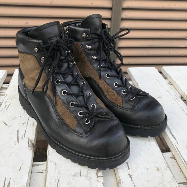 DANNER コラボ　ソフ　サイドジップスエード　レザー　登山　ダナー 黒 ダナーライト ブラック菅田将暉