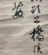 【模写】(マクリ)漢詩人 書家 長三洲(蝶生)「二行書」紙本 大分の人 長門藩 検)広瀬淡窓 豊後国 戊辰戦争 墨蹟/書画/掛け軸/古筆/ /書法_画像7