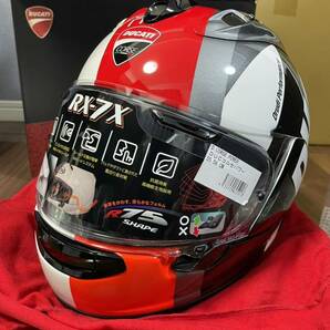 未使用品 Arai RX-7X DUCATI コルセパワー Sサイズ フルフェイスヘルメット の画像1