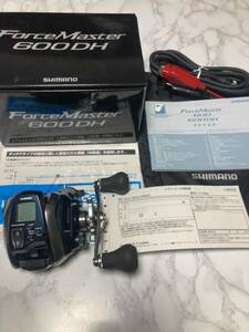 美品SHIMANO フォースマスター 600DH 使用距離少なめ