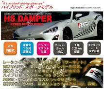 【受注生産・送料無料(一部地域除く)】RGレーシングギアHS DAMPER レヴォーグ(VM4)用車高調HS-S29DT_画像2