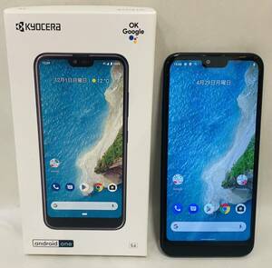 【MSO-5181IR】KYOCERA android S6-KC 32GB ブラック IMEI:358158103324673 バッテリー性能 良好 箱有り 付属品なし 中古品 スマホ