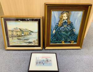 【MSO-5010IR】絵画・浮世絵 まとめ売り ※詳細不明 ご納得頂ける方のみ入札お願いします 中古品 風景画 インテリア 2個口発送 