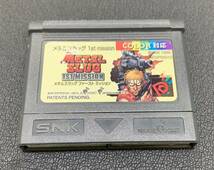 【MSO-4840IR】SNK NEOGEOPOCKET ネオジオポケット METAL SLUG 1st MISSON メタルスラッグ ファーストミッション 動作確認済み 中古品_画像2