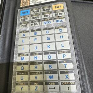 【EKA-5976AT】1円スタート SHARP EL-9000 Scientific calculator 電卓 シャープ 中古品 長期保管品 グラフ電卓 関数電卓 動作未確認の画像3