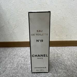 【RSA-2997a】【1円～】CHANELシャネル N19 香水 100ml ヴァポリザター 未開封 コスメ 化粧品 ブランド 香水おまとめ バッグ雑貨おまとめの画像2