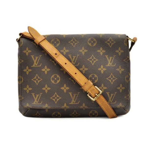 美品 Louis Vuitton ルイヴィトン モノグラム ミュゼットタンゴ ショート ショルダーバッグ