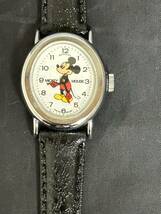 24042810 BRADREY ミッキーマウス 腕時計 手巻き Disney Mickey Mouse ジャンク _画像1