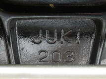 [ap0 NN8225] JUKI ジューキ 203 ミシン ブラック ハンドクラフト 手芸 裁縫 _画像10