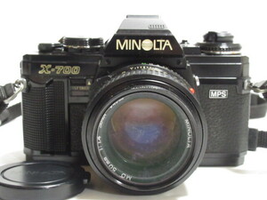 [ap0 YS8257] MINOLTA ミノルタ X-700 / MD 50mm F1.4　一眼レフ カメラ