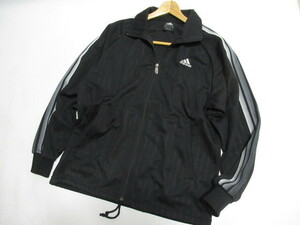 [ap1 HN8350] adidas アディダス CLIMALITE トラックジャケット size S ブラック　ジャージ ジャケット