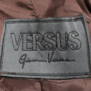 [ap1 YS8534] 【90s】 VERSUS ヴェルサス 肩入り 2ボタン ジャケット オールド ヴェルサーチ ヴィンテージ の画像7