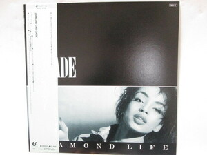 [ap1 HN8608] 【帯付】 Sade シャーデー / Diamond Life ダイアモンド ライフ / 28-3P-545 LP レコード