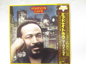 [ap1 HN8618] 【帯付】 Marvin Gaye マーヴィン ゲイ / Midnight Love / 25AP 2470 LP レコード
