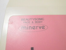 [ap2 HN8703] Beauty Sonic minerve Face&Body 超音波エステ 美容機器 【通電確認済】_画像5