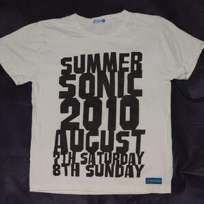 summer sonic 2010 Tシャツ　白　Mサイズ