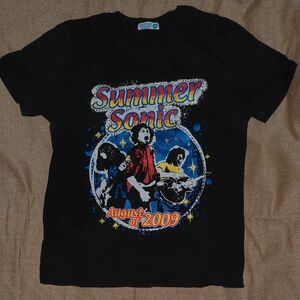 summer sonic 2009 10th記念 Tシャツ　黒　Mサイズ