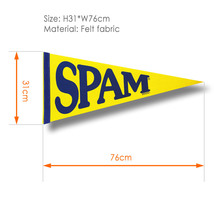 SPAM スパム ペナント H32×W72cm_画像3
