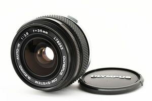 Olympus OM SYSTEM G.Zuiko Auto-W 35mm f2.8 MF Lens Tested From JAPAN [Exc+++]