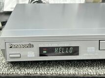 未使用？　Panasonic パナソニック DVD-S37-S DVD/CDプレーヤー リモコン付き_画像4