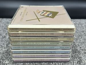 Ｊ１　ETHNIC SOUND SELECTION CD Vol.1〜8セット 選曲・監修/細野晴臣