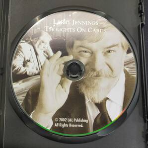 【D11】THOUGHT ON CARDS Larry Jennigs ラリー・ジェニングス  カード DVD マジック 手品の画像3