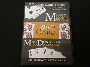 【D136】3 CLASSIC CARD TRICKS　MARTY GRAMS　マーティ・グラム　入手困難　激レア　DVD　マジック　手品