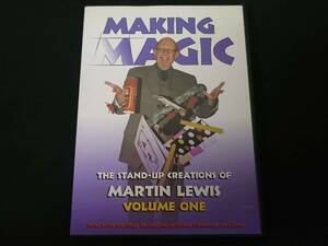 【D164】MAKING MAGIC　Martin Lewis　マーティン・ルイス　日本語字幕　カード　トランプ　DVD　クロースアップ　マジック　手品