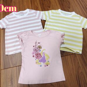 ユニクロ　無印　Tシャツ　半袖　ラプンツェル　ディズニー　ディズニープリンセス