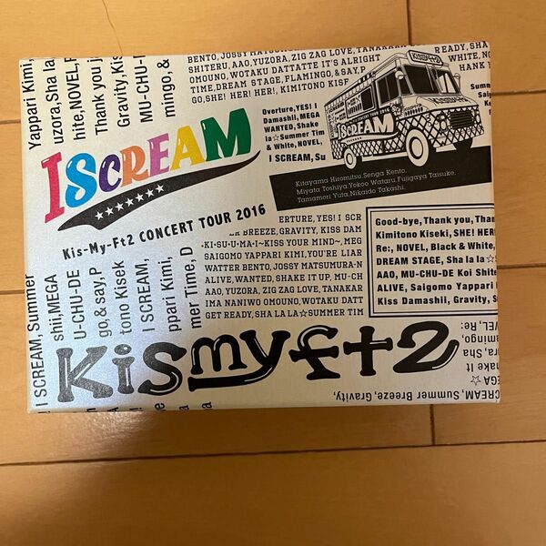 KIS-MY-FT2 ドームツアー東京公演　ISCREAM CD＆DVD