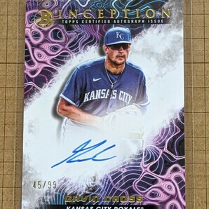 ギャビン・クロス【MLB 2023 TOPPS BOWMAN INCEPTION BASEBALL】GAVIN CROSS PPA-GC Primordial Prospects 直筆サインカード #/99の画像1