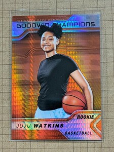 ジュジュ・ワトキンス【2023 UPPER DECK GOODWIN CHAMPIONS】JUJU WATKINS P45 インサート プラチナ オレンジプリズム #/499