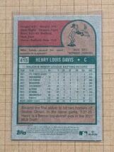 ヘンリー・デービス【MLB 2024 TOPPS HERITAGE BASEBALL】HENRY DAVIS RC #415 ベース イメージ バリエーション_画像2