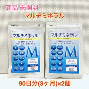 送料無料 新品 マルチミネラル シードコムス 10種類のミネラル 6ヶ月分 サプリメント ダイエットサポート エイジングケアサポートの画像1