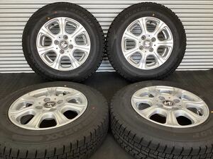 ■Strategy[13インチ 5J ４穴 PCD100 +35]■バリ溝 DUNLOP WINTERMAXX WM02[155/80R13]2023年製スタッドレス4本セット■パッソ