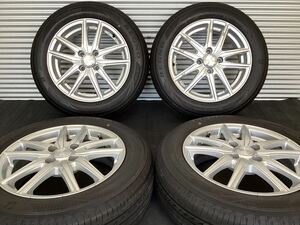 ■BS ECOFORME[15インチ 5.5J 4穴 PCD100 +42]■BRIDGESTONE REGNO GR-XⅡ[175/65R15]2021年製4本セット■アクア キューブ