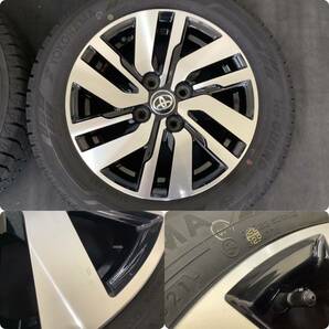 ■トヨタ タンクルーミー純正[14インチ 5J 4穴 PCD100 +35]■YOKOHAMA ICEGUARD IG60[165/65R14]2021年製スタッドレス4本セット■の画像5