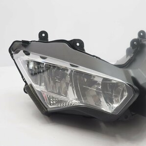 割れ無し!ニンジャ250 ニンジャ400 純正ヘッドライト ヘッドランプ EX250P EX400G 18-22年 headlight headlamp Ninja250 Ninja400の画像2