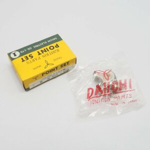 新品 ポイント カワサキ90 スズキ B100 K90 当時 コンタクトポイント DAIICHI engineパーツ NOS